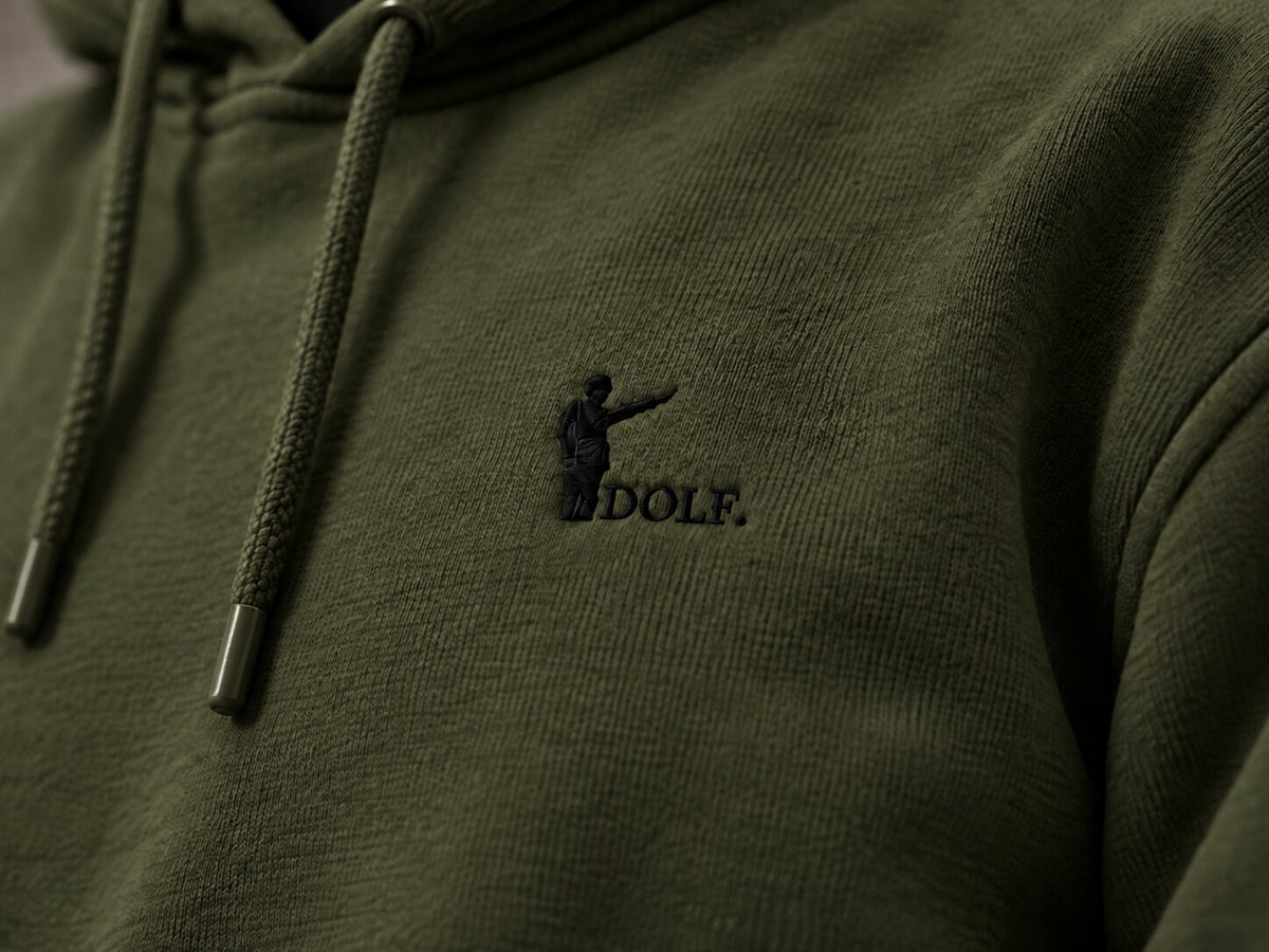 DOLF. Hoodie – Deep Olive