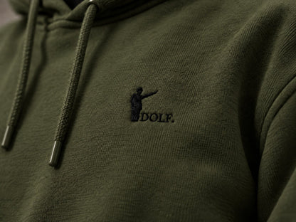 DOLF. Hoodie – Deep Olive
