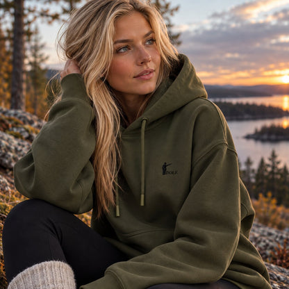 DOLF. Hoodie – Deep Olive