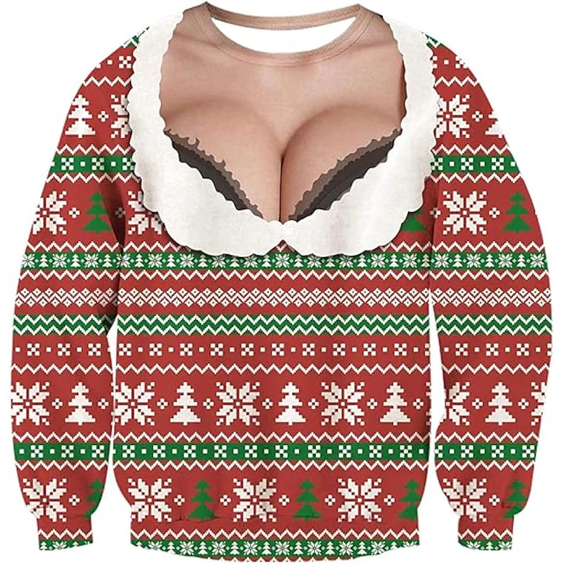 Grandma's Secret Knit ugly Christmas sweater
