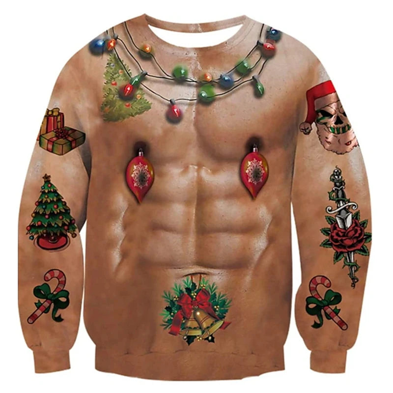 Inked & Jolly ugly Christmas sweater