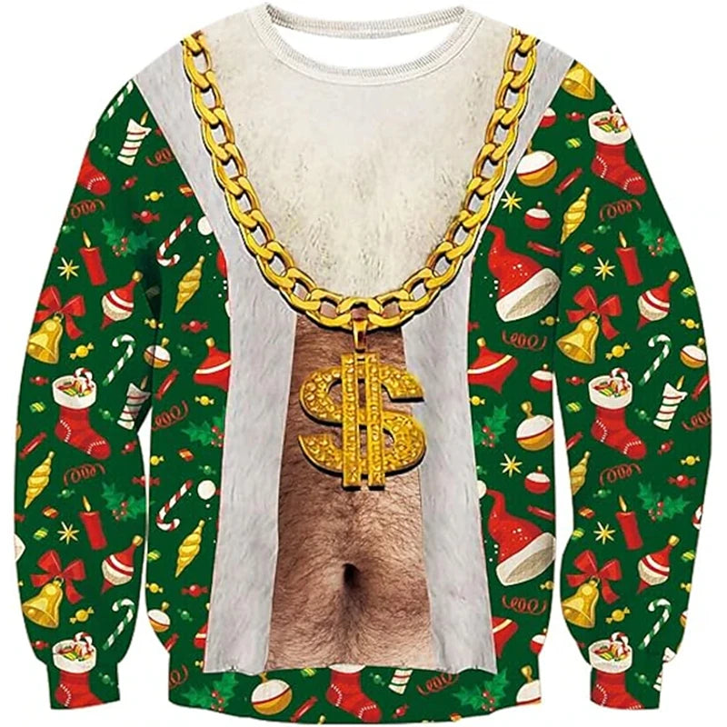 Bling Jingle ugly Christmas sweater